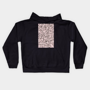 Speckle Party Soft Pink Kids Hoodie